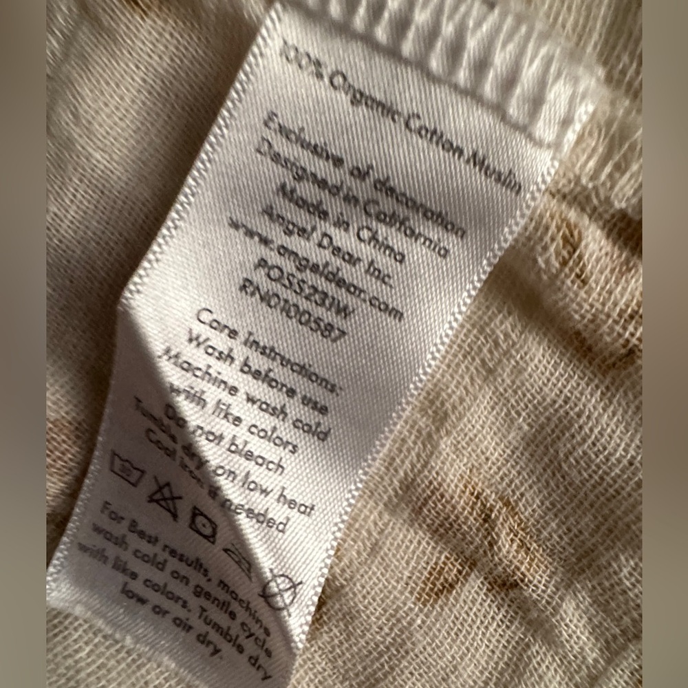 Angel Dear Organic Cotton dress size 3 T - Picture 6 of 8